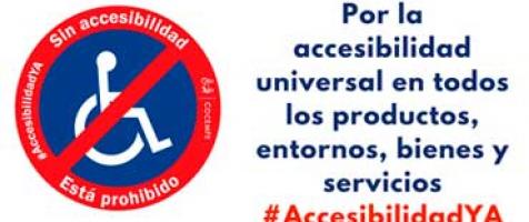 La discapacidad sale a la calle para exigir #AccesibilidadYA