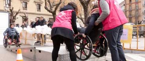 Apoyo social a personas con discapacidad en Huesca