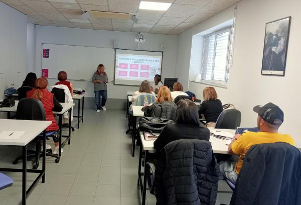 Charla de atención en el domicilio